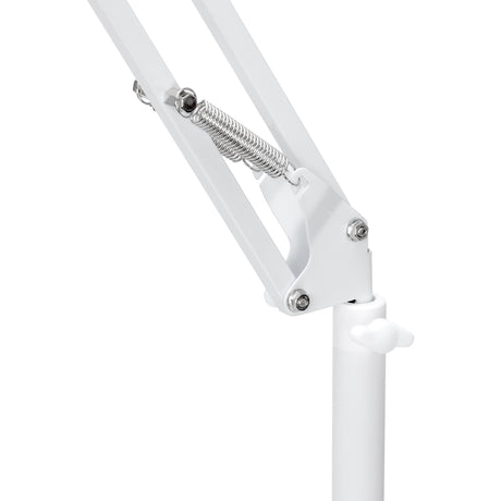 GLOW verstellbarer UV/LED-Pediküre-Lampenständer – Weiß; verstellbares Gelenk im Detail