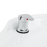 Gabbiano Sylvia Plus Elektrische Friseurwaschanlage Mit Massage – Beige · Mischbatterie