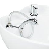Gabbiano Sylvia Plus Elektrische Friseurwaschanlage Mit Massage – Beige · Handbrause