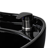 Gabbiano Ines Elektrische Friseurwaschanlage Mit Massage – Schwarz · Mischbatterie