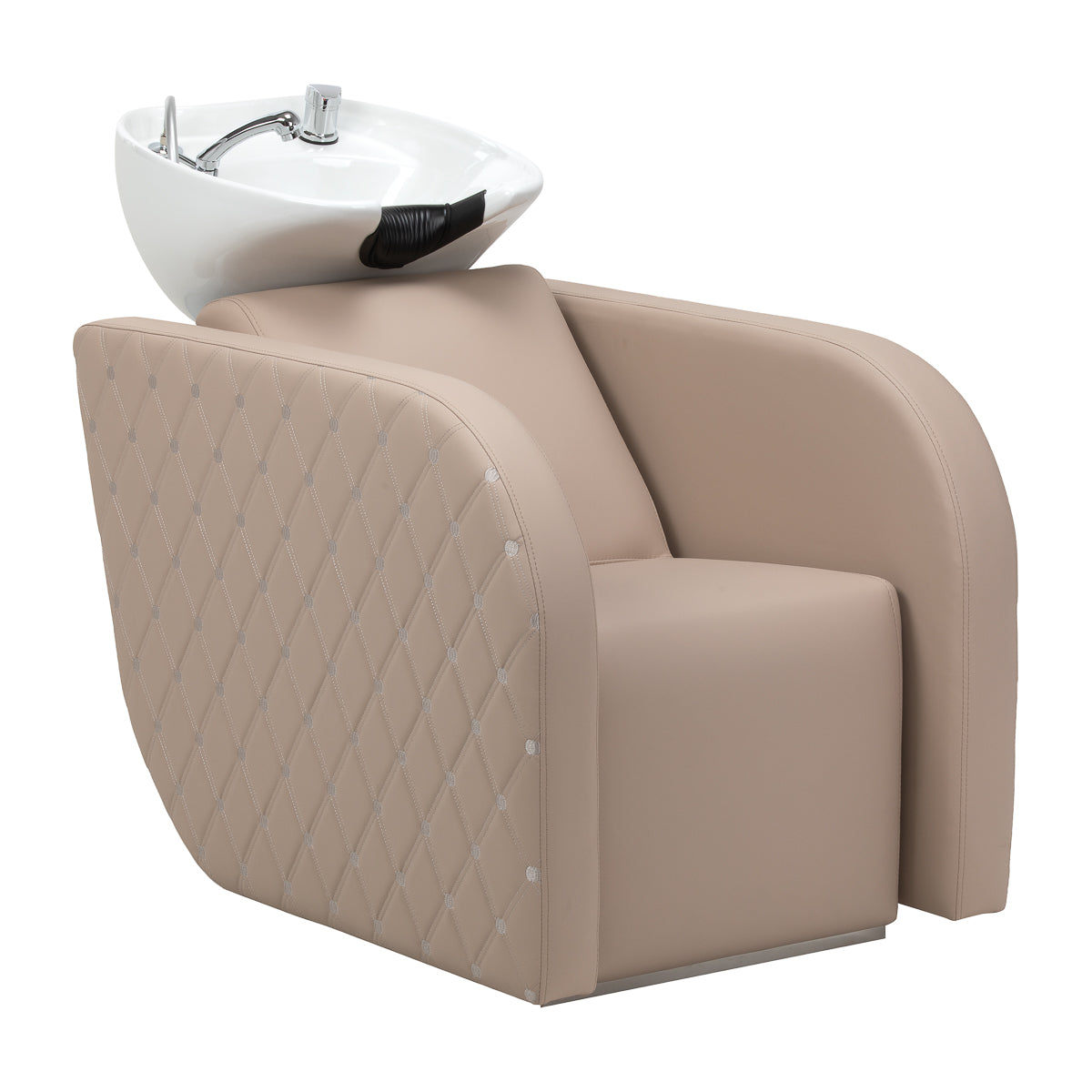 Gabbiano Ines Elektrische Friseurwaschanlage Mit Massage – Beige · Gesamtansicht