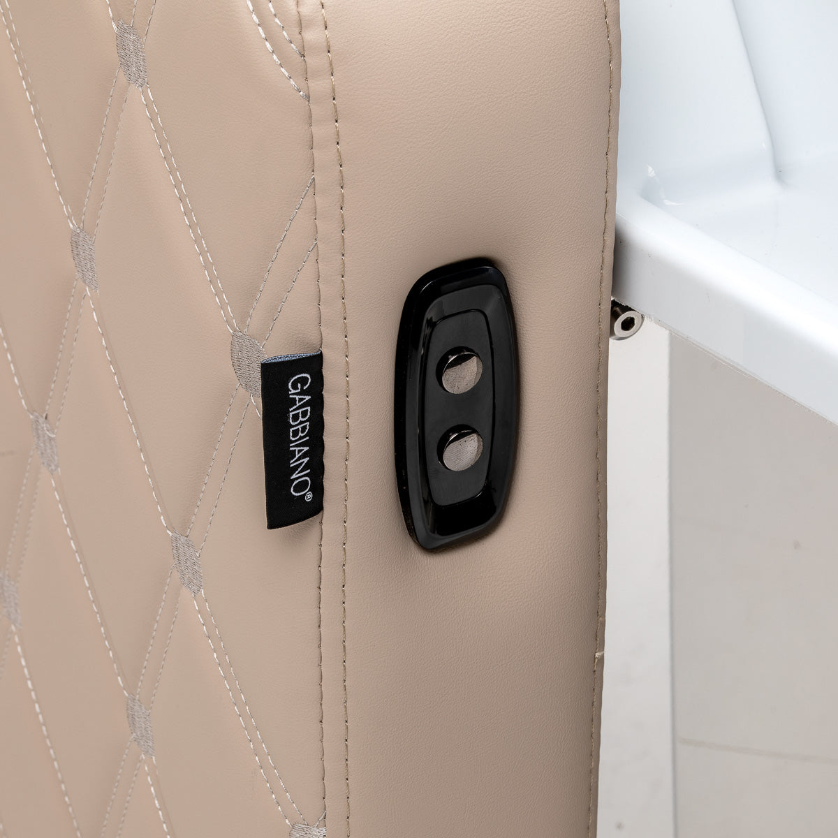 Gabbiano Ines Elektrische Friseurwaschanlage Mit Massage – Beige · Bedientasten