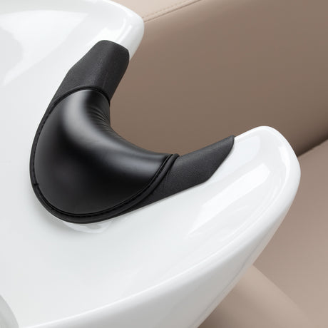 Gabbiano Ines Elektrische Friseurwaschanlage Mit Massage – Beige · Nackenauflage
