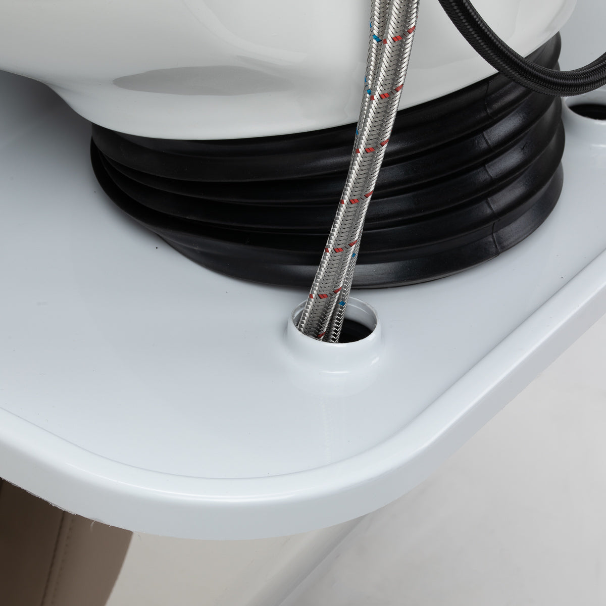 Gabbiano Ines Elektrische Friseurwaschanlage Mit Massage – Beige · Befestigungsdetail