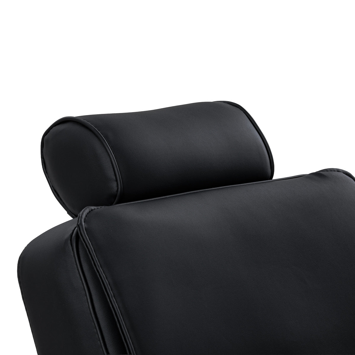Gabbiano Continental Barberstuhl Mit Massage – Schwarz · Kopfstütze