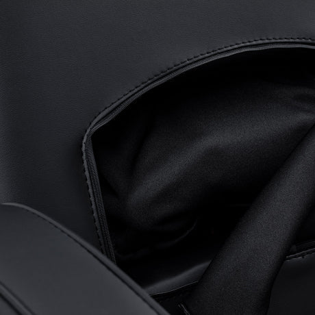 Gabbiano Continental Barberstuhl Mit Massage – Schwarz · Rückwanddetail