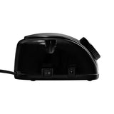 EXO Futura Nagelfräser 65W – Schwarz · Anschlussbuchsen