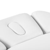 Sillon Relax · weiß · Kopfstütze und Gesichtsöffnung