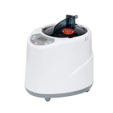 Gabbiano Head Spa 017 hair washing bed in brown with padded cushion and adjustable headrest for comfortable hair treatments.