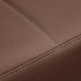 Gabbiano Head Spa 017 brown hair washing bed with padded cushion and adjustable headrest for comfortable hair washing sessions.