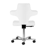 Azzurro Special 152 Arbeitsstuhl – Schneeweiß · Rückansicht