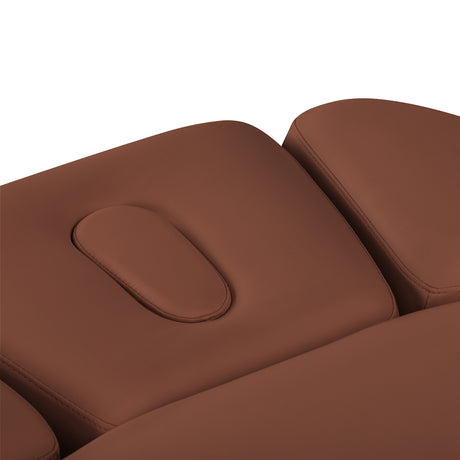 Sillon Relax · braun · Kopfstütze und Gesichtsöffnung