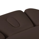 Sillon Relax · dunkelbraun · Kopfstütze und Gesichtsöffnung