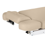 Sillon Relax Elektrische SPA-Liege – Beige, Untergestell Schwarz · Seitliche Kopfstützenteile