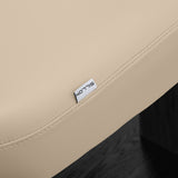 Sillon Relax Elektrische SPA-Liege – Beige, Untergestell Schwarz · Abnehmbarer Bezug