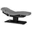 Sillon Relax Elektrische SPA-Liege – Grau, Untergestell Schwarz · Gesamtansicht