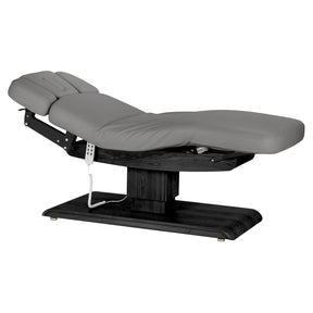 Sillon Relax Elektrische SPA-Liege – Grau, Untergestell Schwarz · Gesamtansicht