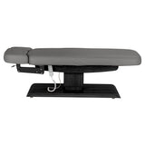 Sillon Relax Elektrische SPA-Liege – Grau, Untergestell Schwarz · Seitenansicht