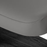 Sillon Relax Elektrische SPA-Liege – Grau, Untergestell Schwarz · Abnehmbarer Bezug
