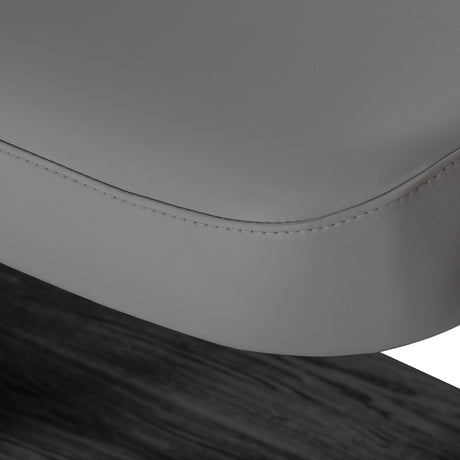 Sillon Relax Elektrische SPA-Liege – Grau, Untergestell Schwarz · Abnehmbarer Bezug