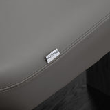 Sillon Relax Elektrische SPA-Liege – Grau, Untergestell Schwarz · Abnehmbarer Bezug