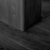 Sillon Relax Elektrische SPA-Liege – Grau, Untergestell Schwarz · Holzuntergestell