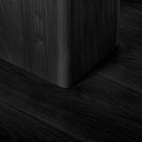 Sillon Relax · braun / schwarz · Holzuntergestell