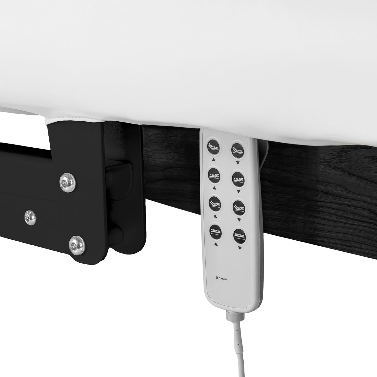 Sillon Relax · weiß / schwarz · Handbedienung