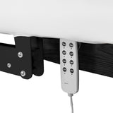 Sillon Relax · weiß / schwarz · Handbedienung