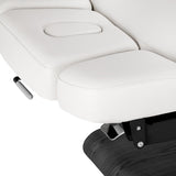 Sillon Relax · weiß / schwarz · Kopfstütze und Gesichtsöffnung