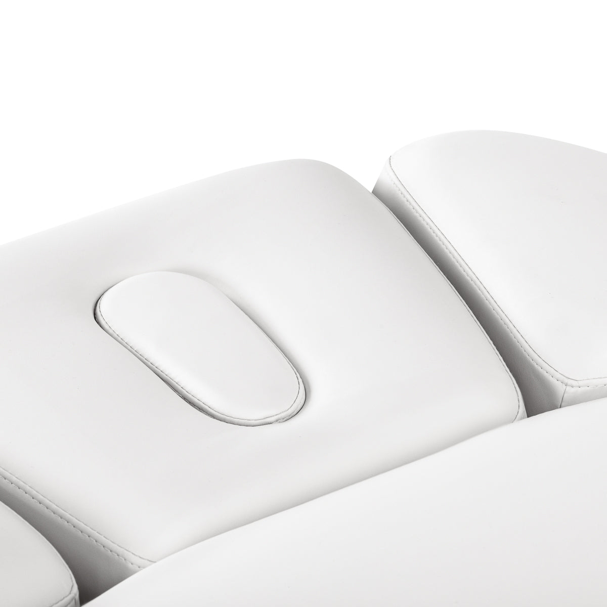 Sillon Relax · weiß / schwarz · Kopfstütze und Gesichtsöffnung