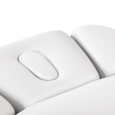 Sillon Relax · weiß / schwarz · Kopfstütze und Gesichtsöffnung