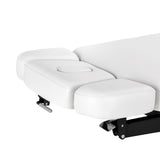 Sillon Relax · weiß / schwarz · Kopfstütze und Gesichtsöffnung
