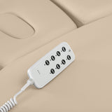 Sillon Relax · beige / hellbraun · Handbedienung