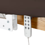 Sillon Relax · dunkelbraun / hellbraun · Handbedienung