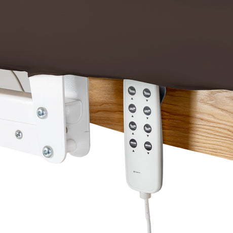 Sillon Relax · dunkelbraun / hellbraun · Handbedienung