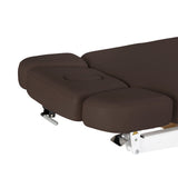 Sillon Relax · dunkelbraun / hellbraun · Kopfstütze und Gesichtsöffnung
