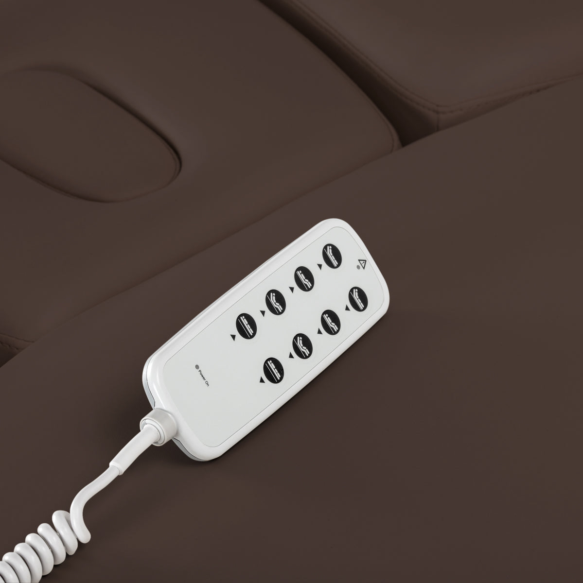 Sillon Relax · dunkelbraun / hellbraun · Handbedienung