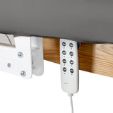 Sillon Relax · grau / hellbraun · Handbedienung