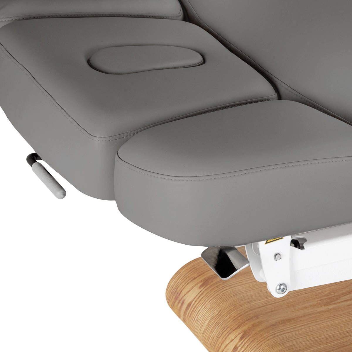 Sillon Relax · grau / hellbraun · Kopfstütze und Gesichtsöffnung