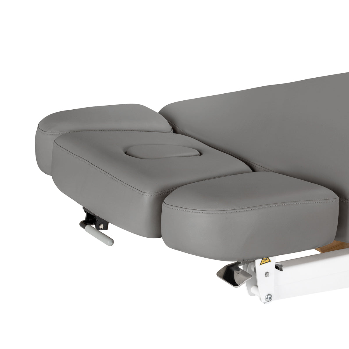 Sillon Relax · grau / hellbraun · Kopfstütze und Gesichtsöffnung