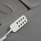Sillon Relax · grau / hellbraun · Handbedienung