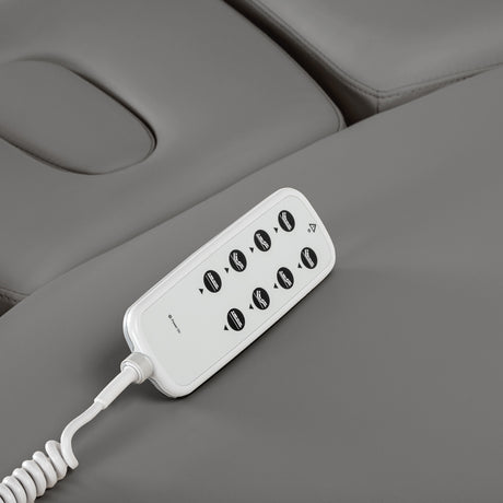 Sillon Relax · grau / hellbraun · Handbedienung
