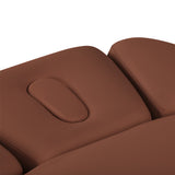 Sillon Relax · braun / hellbraun · Kopfstütze und Gesichtsöffnung