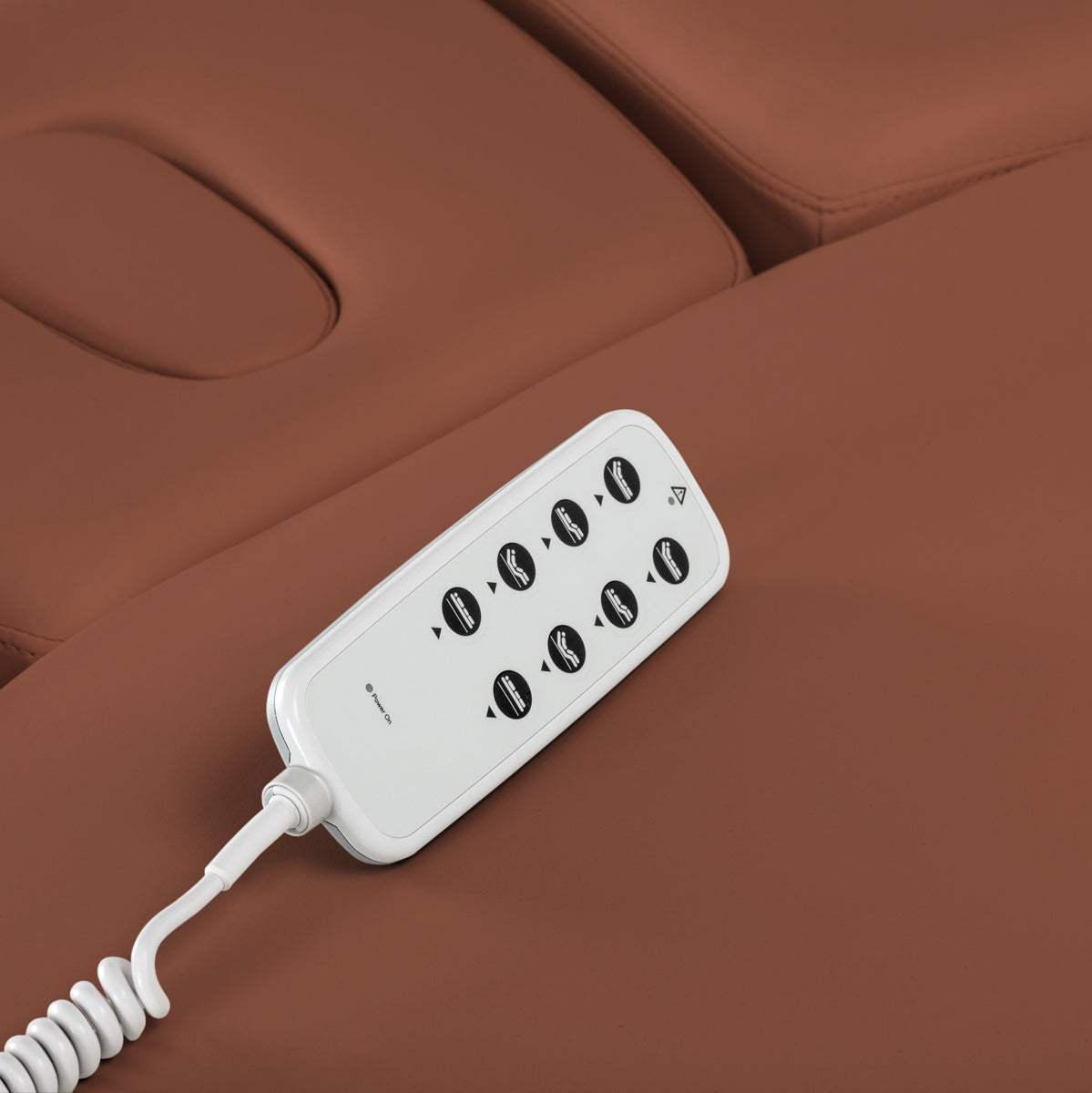 Sillon Relax · braun / hellbraun · Handbedienung