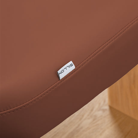 Sillon Relax · braun / hellbraun · Sillon-Etikett und Naht
