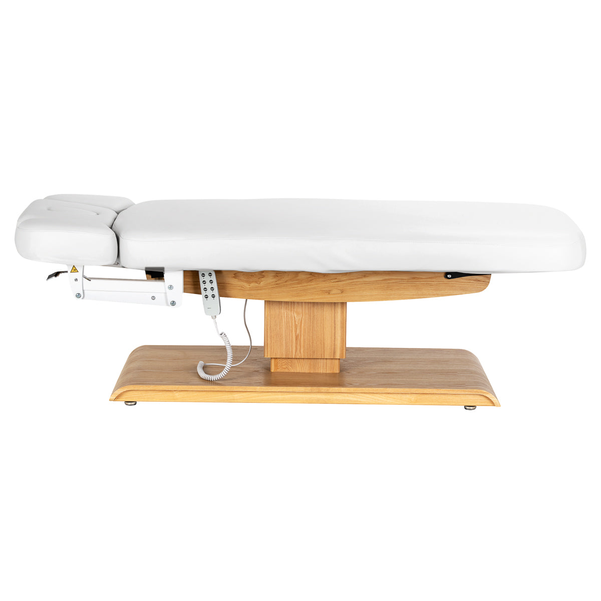 Sillon Relax · weiß / hellbraun · Seitenansicht