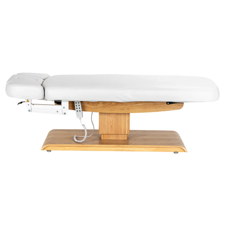 Sillon Relax · weiß / hellbraun · Seitenansicht