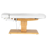 Sillon Relax · weiß / hellbraun · Seitenansicht
