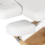 Sillon Relax · weiß / hellbraun · Armablage und Kopfstütze